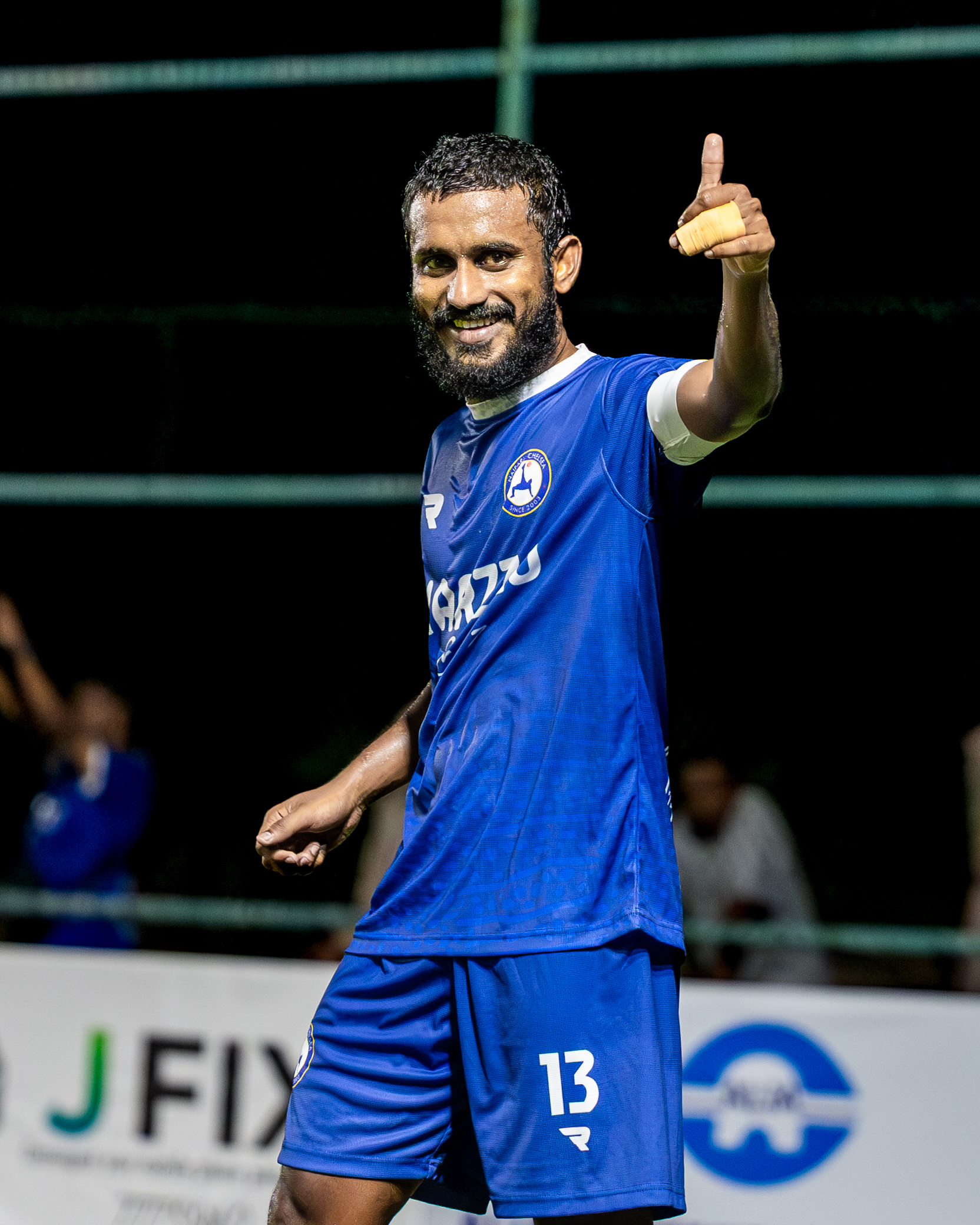 ނައިފަރު ޗެލްސީގެ ކުޅުންތެރިއަކު ސެމީ ފައިނަލް މެޗުގައި. ފައިނަލުގައި މިރޭ އެޓީމު ނުކުންނާނީ މާޒިޔާ ޖޫނިއާސްއާ ދެކޮޅަށް. ފޮޓޯ: މެންގްރޫވް ޗެމްޕިއަންޝިޕް