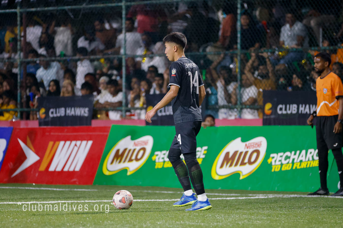 ސެކްޓަރ ލީގުގެ ފައިނަލުގައި ޖަނަބެކް ހޯކްސް ޓީމަށް ކުޅެނީ. މިރޭ ކޮލަމާފުށީގައި ފަށާ މުބާރާތުގައި ޖަނަބެކް ކުޅޭނީ އެފްސީ ކޮމިޓީ އަށް. ފޮޓޯ: ކްލަބް މޯލްޑިވްސް