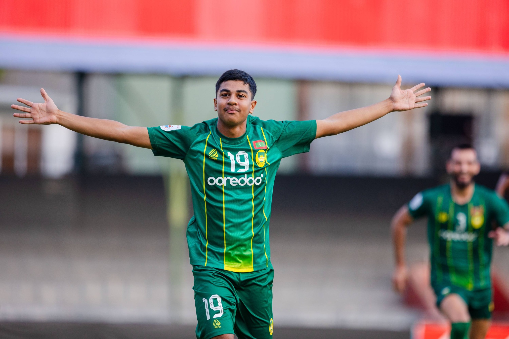 މާޒިޔާގެ ސީނިއާ ޓީމުގައި ވެސް މުހިއްމު ދައުރެއް އަދާކުރާ އިލާން. މާޒިޔާގެ ޒުވާން ޓީމުގައި ވެސް އިލާން ހިމެނޭ. ފޮޓޯ: މާޒިޔާ