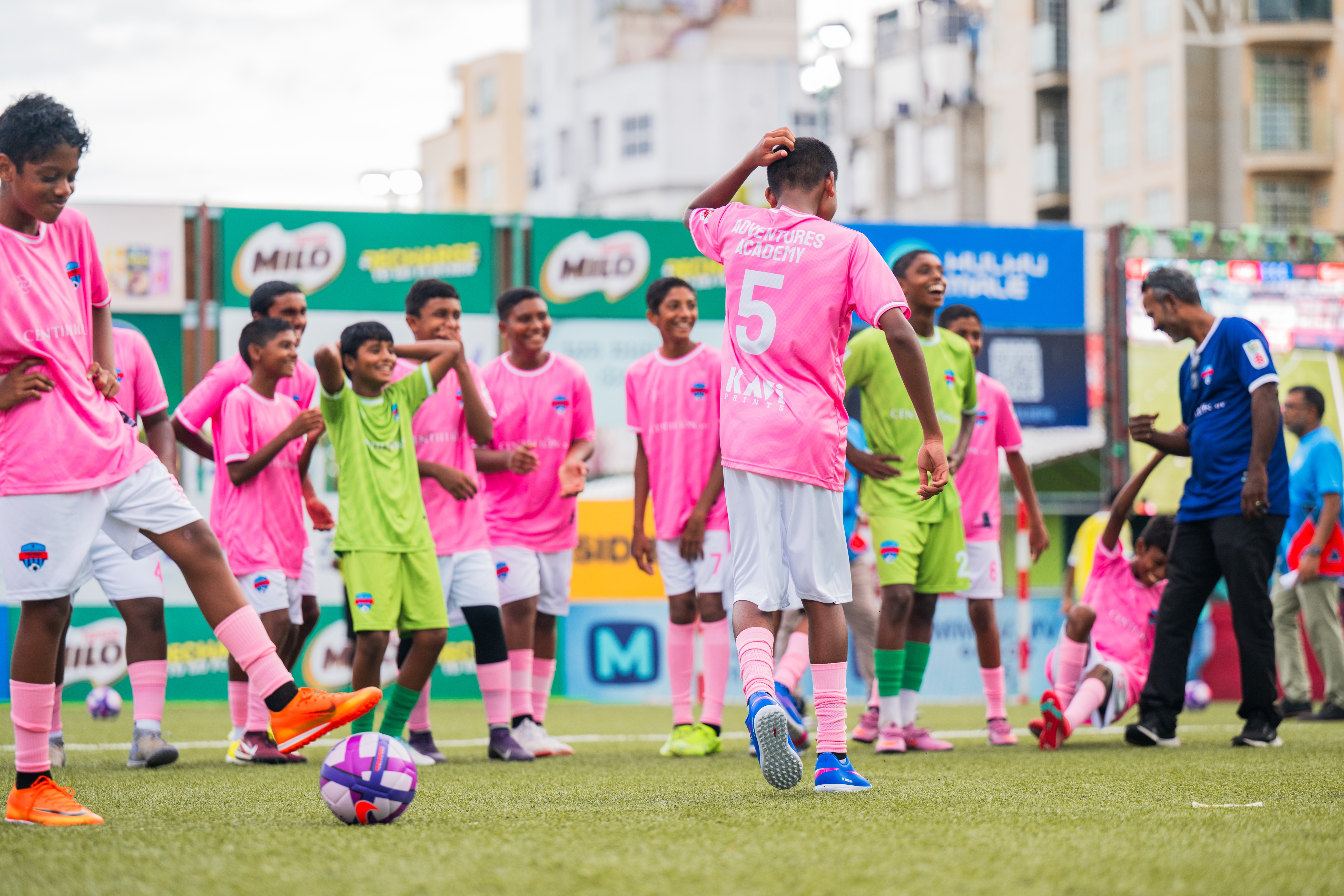 ކިޑްސަލް އިފްތިތާހުކުރުމުގެ އިވެންޓުގެ ތެރެއިން. މިއީ ކްލަބް މޯލްޑިވްސް އިން ކިޑްސަލް ބާއްވާ ފުރަތަމަ ފަހަރު. ފޮޓޯ: ކްލަބް މޯލްޑިވްސް