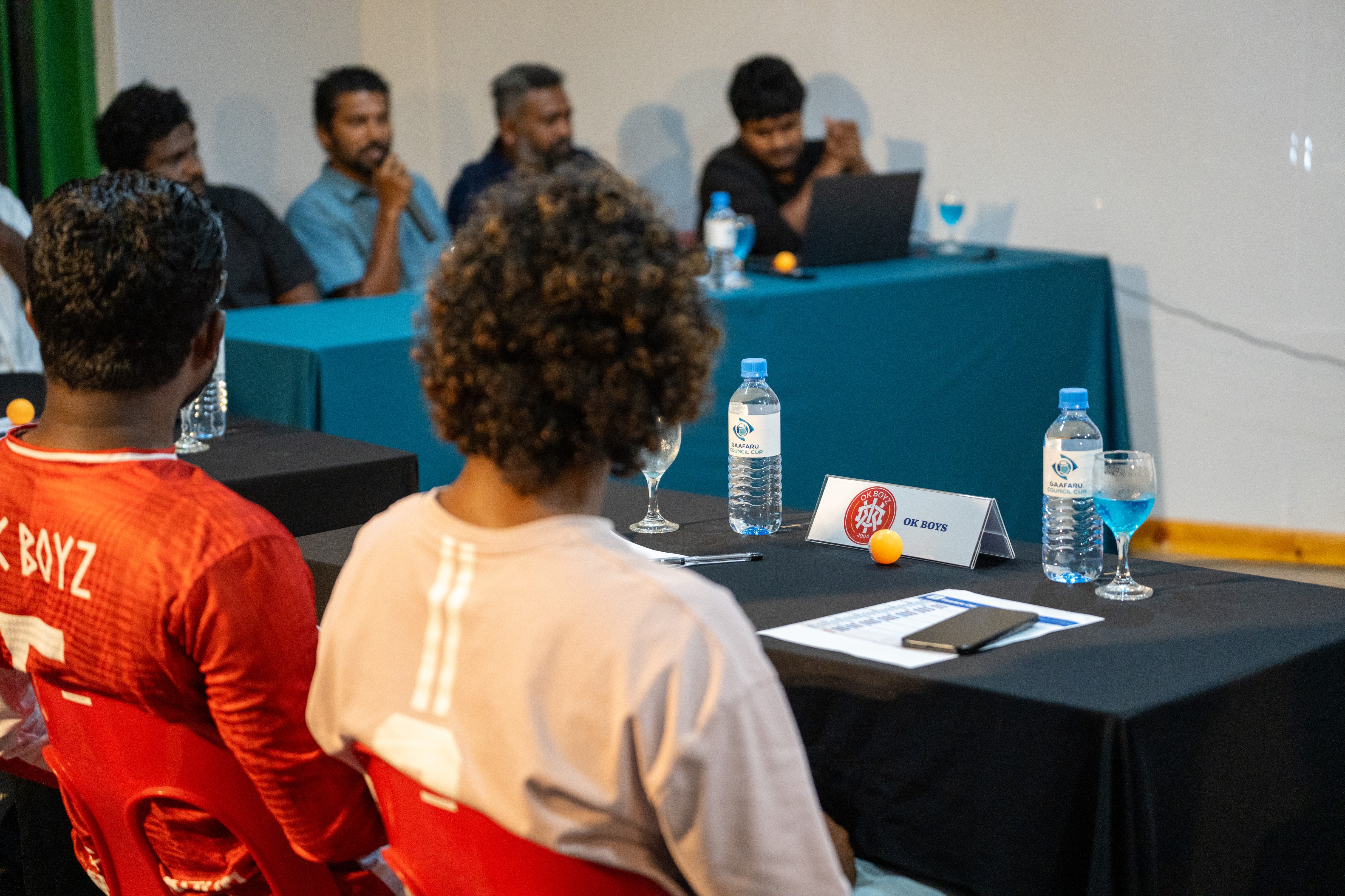 ގާފަރު ކައުންސިލް ކަޕްގެ ގުރުނެގުމުގެ ރަސްމިއްޔާތުގެ ތެރެއިން. ފޮޓޯ: ގާފަރު ކައުންސިލް