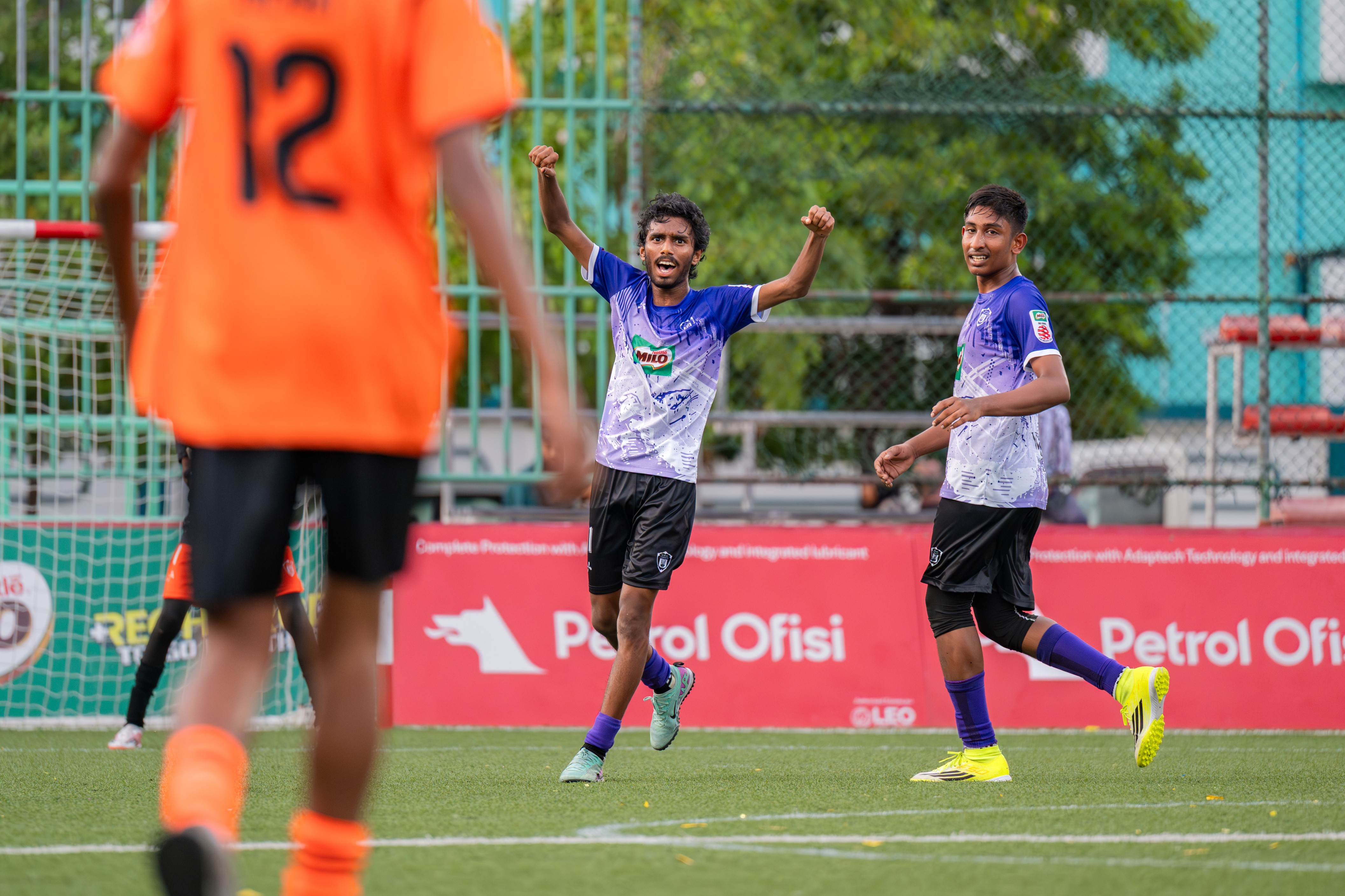 ކިޑްސަލްގައި އިއްޔެ ހަވީރު ކުޅުނު މެޗެއްގެ ތެރެއިން. ފޮޓޯ: ކްލަބް މޯލްޑިވްސް