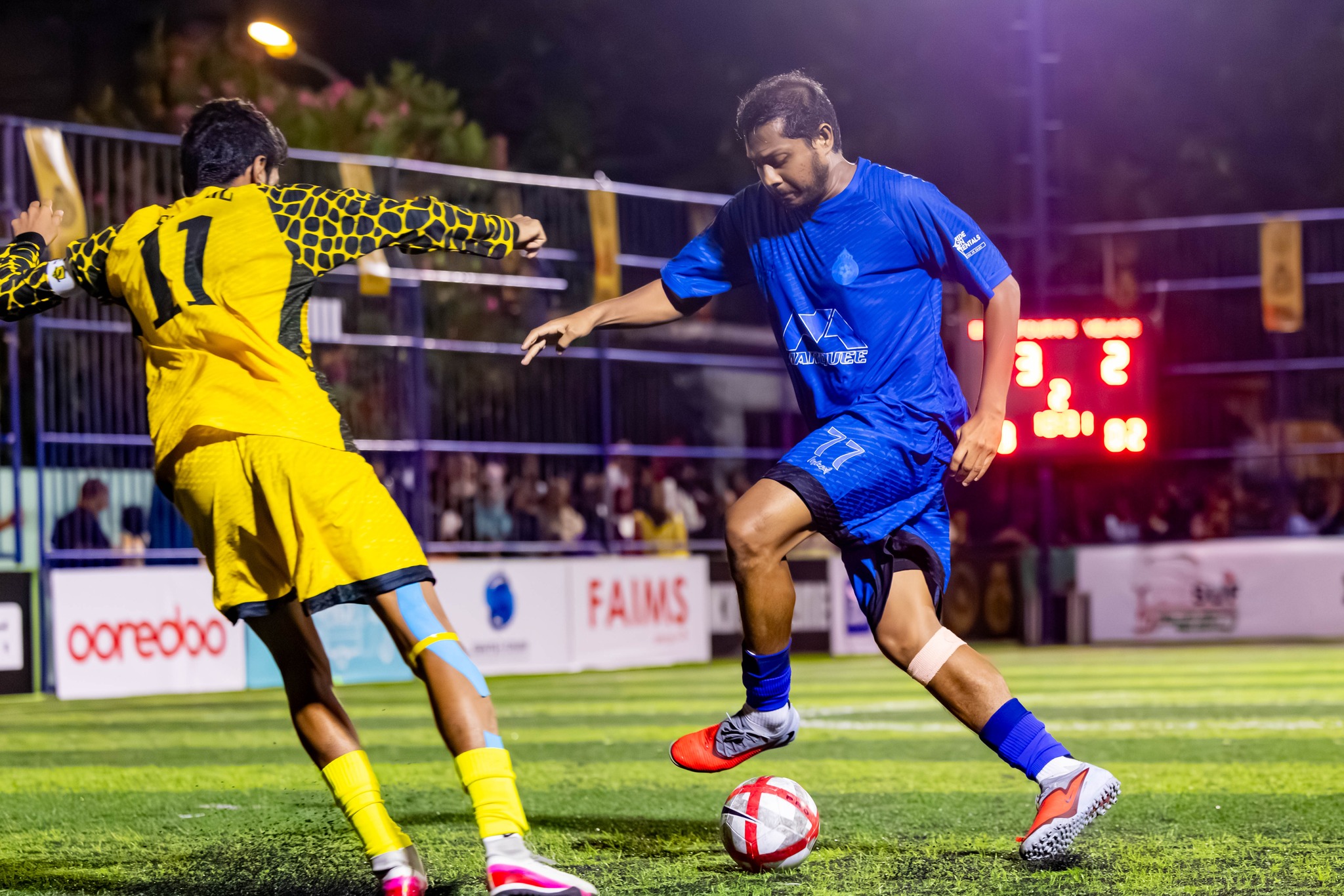 އެއިޓީފޯ އިން ވެލާ ސްޕޯޓްސް ބަލިކުރި މެޗުގެ ތެރެއިން. ފޮޓޯ: އޭދަފުށި ކައުންސިލް