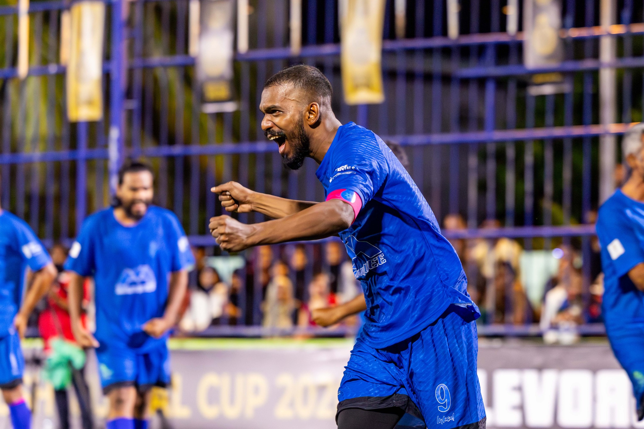 އޭދަފުށި ފުޓްސަލް ކަޕްގެ ކުއާޓާ ފައިނަލްގެ ތެރެއިން. ފޮޓޯ: އޭދަފުށި ކައުންސިލް