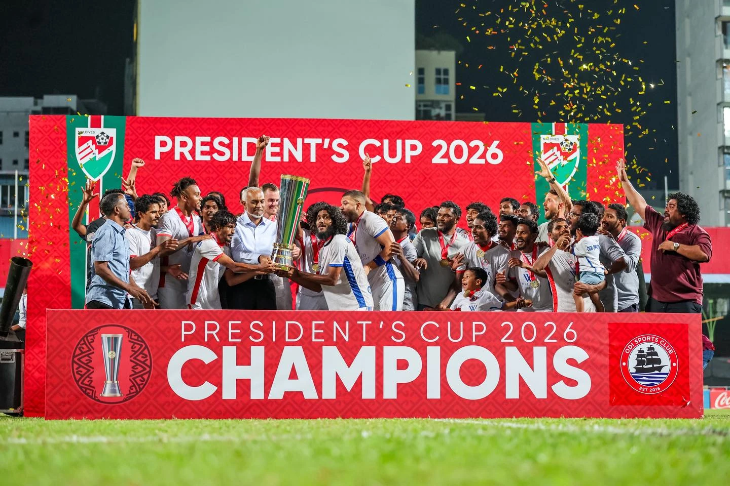 މުޅިން އަލަށް ވާދަކޮށް އެންމެ ޝަރަފްވެރި މުބާރާތް އޮޑި ސްޕޯޓްސް ކާމިޔާބުކޮށްފި