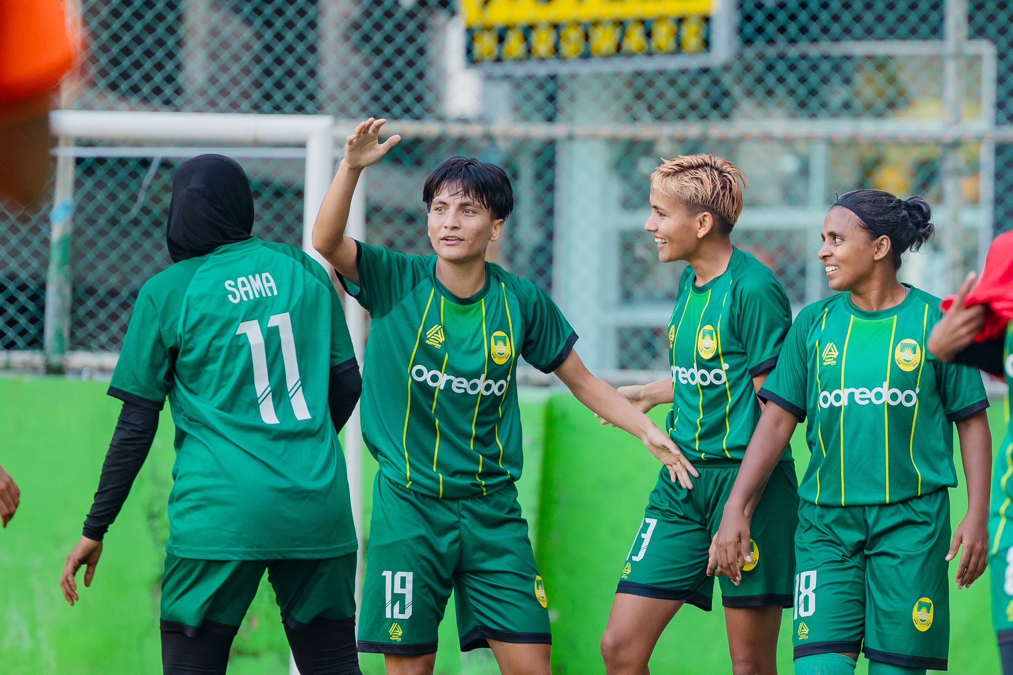 އަންހެނުންގެ ފުޓްބޯޅައިގައި ވެސް މާޒިޔާ އާއި އޮޑީގެ ވާދަވެރިކަން