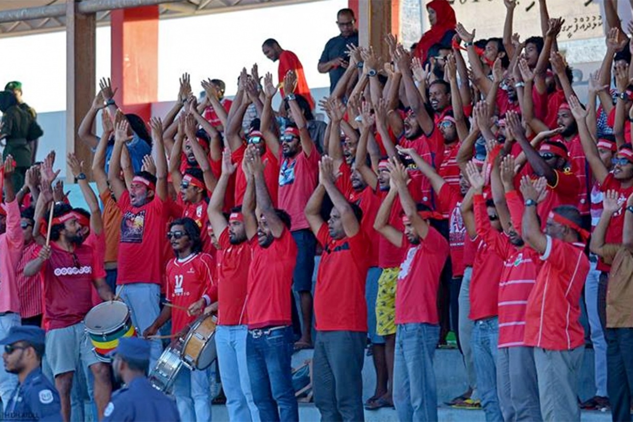 ގައުމީ ޓީމުން ހޮނިހިރު ދުވަހު ކުޅުދުއްފުށީގައި މެޗެއް ކުޅެނީ