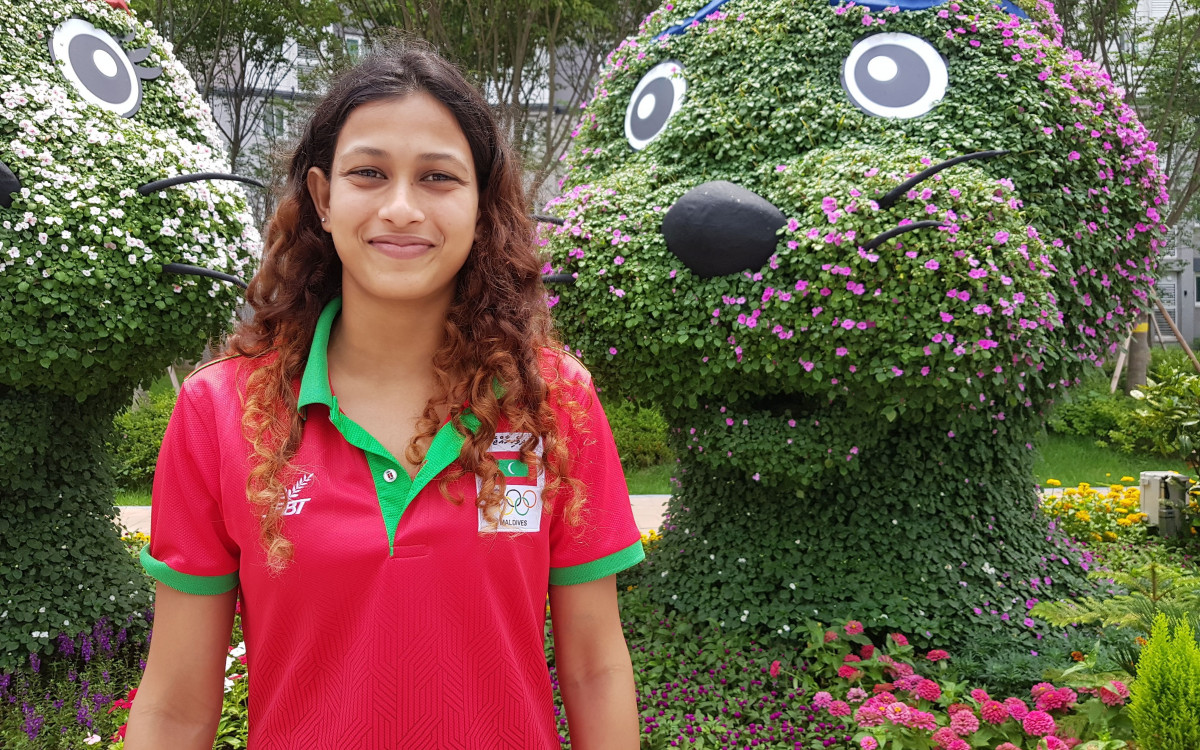 ދައްތަގެ ކާމިޔާބީން ހިތްވަރު ހޯދައި އޮލިމްޕިކްސްގައި ސާޖިނާ ފަތައިފި