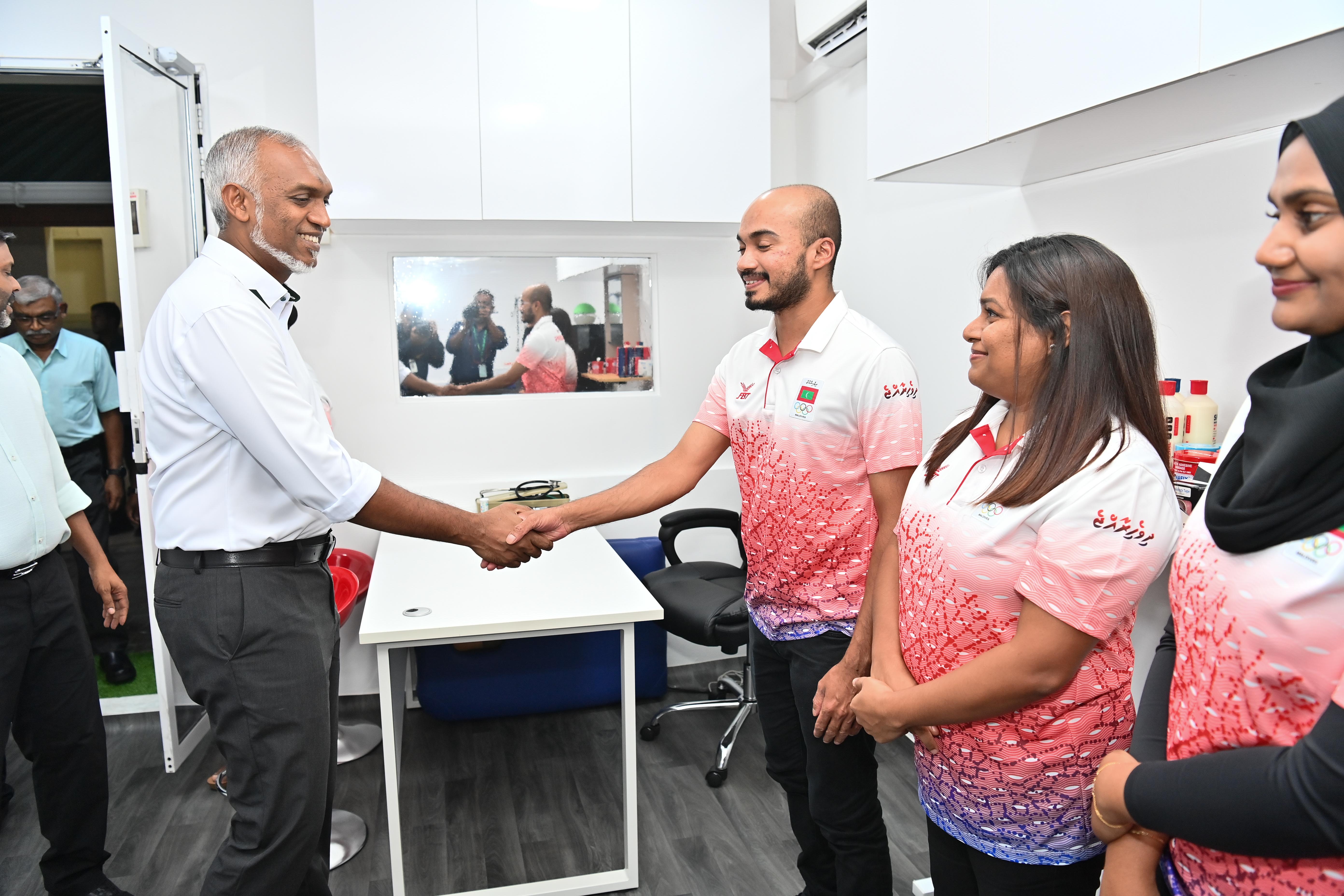 އެތުލީޓުންނަށް ފަރުވާދޭ ފެސިލިޓީއެއް ސޯޝަލް ސެންޓަރުގައި ހުޅުވައިފި