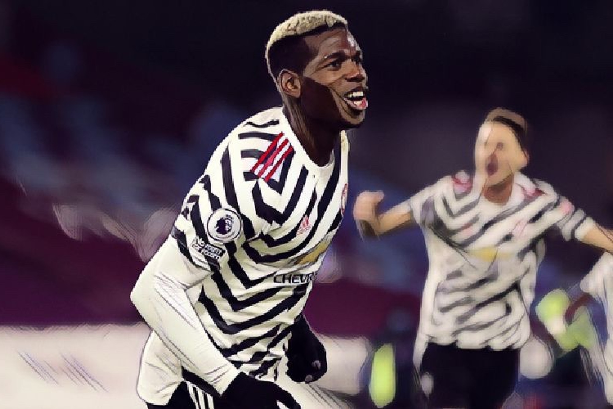 ޕޮގްބާގެ ގޯލާއެކު މެންޗެސްޓަރ ޔުނައިޓެޑް އެއްވަނައަށް އަރައިފި