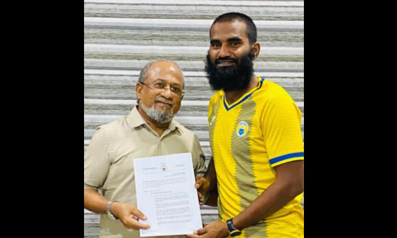 އެނބުރި އައުމުން ވެލެންސިއާ އިން ދަގަނޑޭއަށް ހައްގު މަގާމު ދީފި