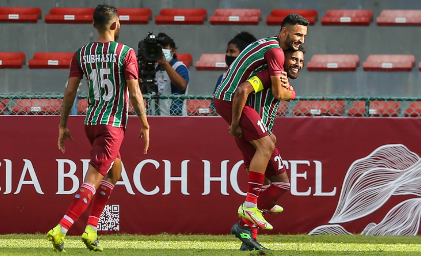 އޭއެފްސީ ކަޕް: އިންޑިއާގެ ދެޓީމުގެ ކުރިމަތިލުން މޯހަން ބަގާން ކާމިޔާބުކޮށްފި