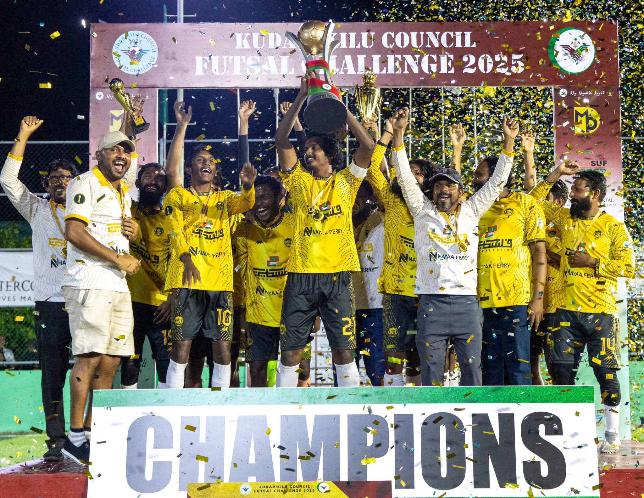 ކުޑަރިކިލު ފުޓްސަލް ޗެލެންޖުގެ ތަށި ރިކިލިއަންސް އިން ދިފާއުކޮށްފި