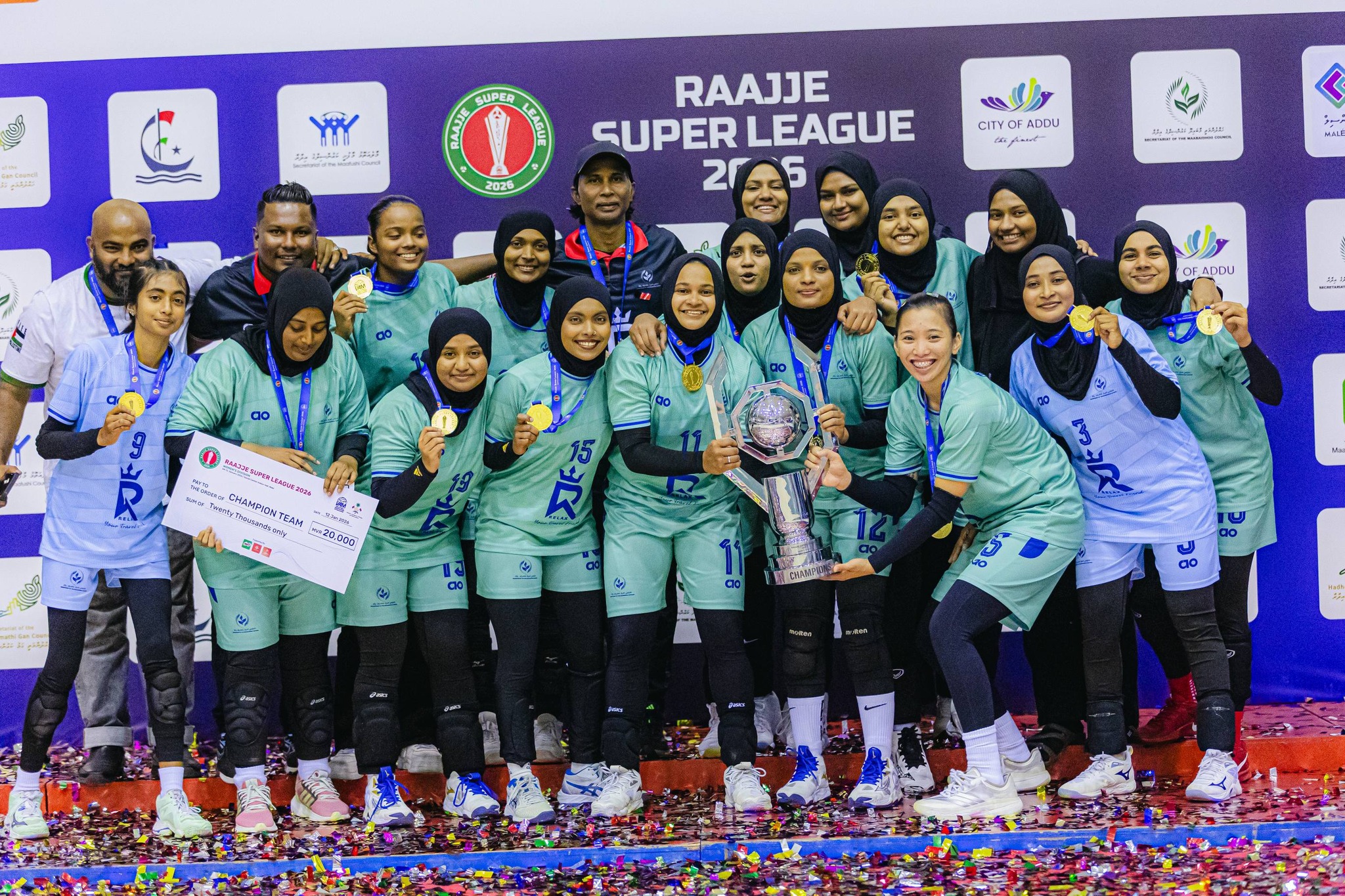 ރާއްޖޭގެ ވޮލީގެ ރަނިކަން މާބައިދޫއިން ހޯދައިފި