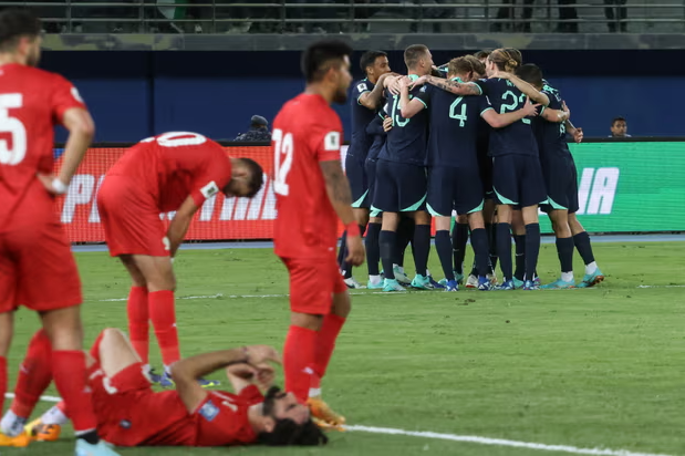 ފަލަސްތީނުން ވޯލްޑް ކަޕް ކޮލިފައިންގައި އޮސްޓްރޭލިއާއާ ދެކޮޅަށް ގަދަ ހިތްވަރެއް ނެރެފި