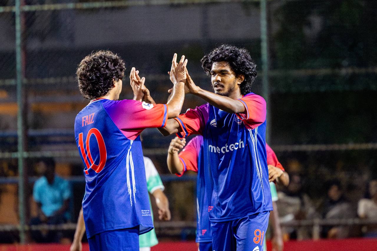 ބީއެމްއެލް ބަލިކޮށް މެޑްޓެކުން ފުޓްސަލް ދަތުރު ފަށައިފި