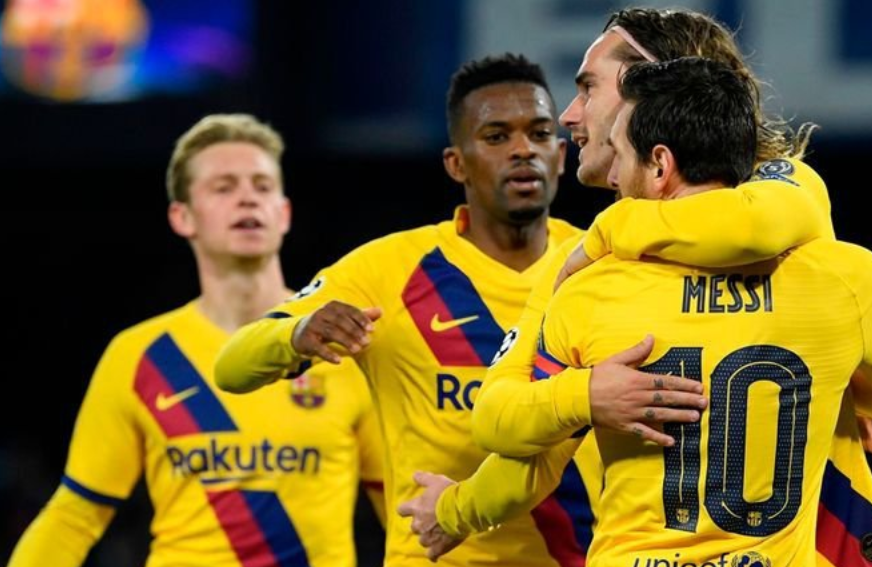 ބާސެލޯނާ އިން ނަޕޯލީއާ އެއްވަރުކޮށް އަވޭ ގޯލުން ހިތްހަމަޖައްސާލައިފި