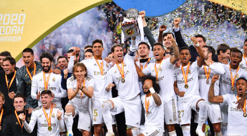 ރެއާލް މެޑްރިޑުން ސްޕެނިޝް ސުޕަރ ކަޕް ކާމިޔާބުކޮށްފި