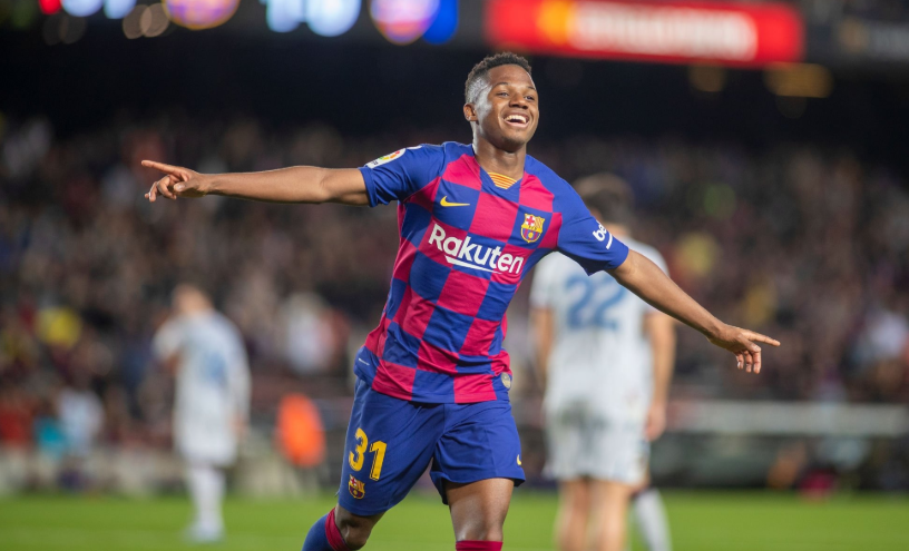 ޒުވާން ފާޓީ ދެ ގޯލްޖަހައި ބާސެލޯނާ މޮޅުކޮށްދީފި