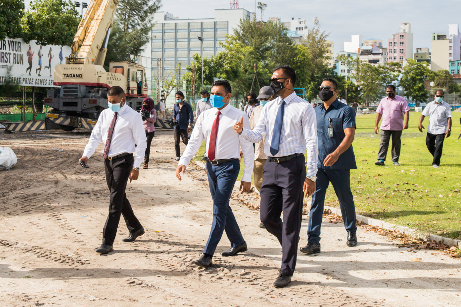 ސިންތެޓިކް ޓްރެކްގެ މަސައްކަތް ނައިބު ރައީސް ބައްލަވާލައްވައިފި