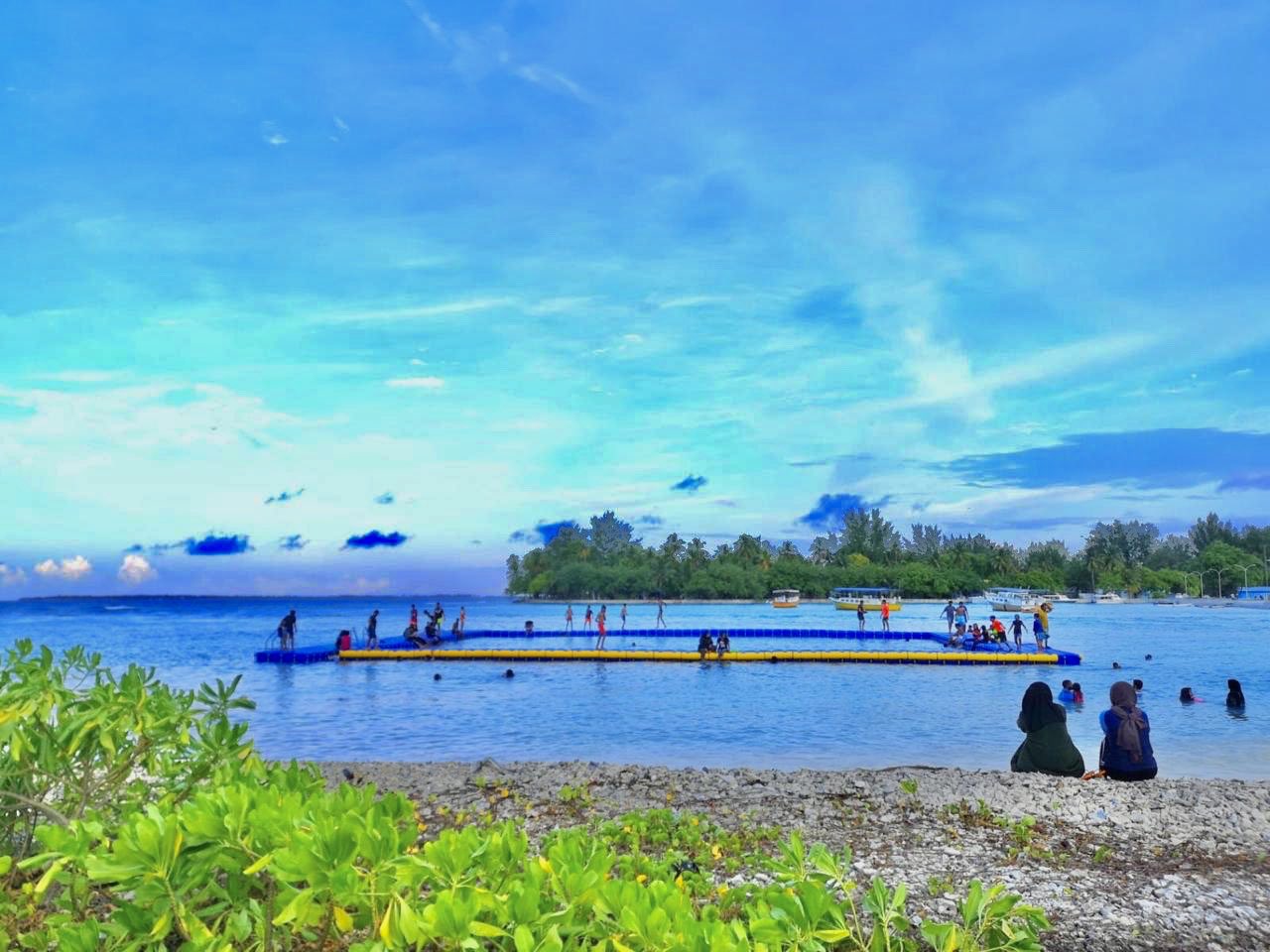 އައްޑޫ ސިޓީ ފޭދޫގައި ހަދަން ފެށި ސްވިމިން ޓްރެކް ނިންމައި ބޭނުންކުރަން ފަށައިފި