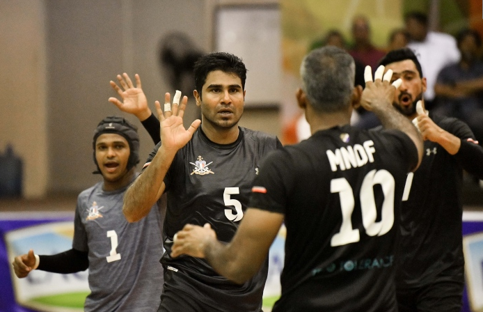 ގައުމީ ވޮލީ ލީގު ދިވެހި ސިފައިންގެ ކްލަބުން ކާމިޔާބުކޮށްފި