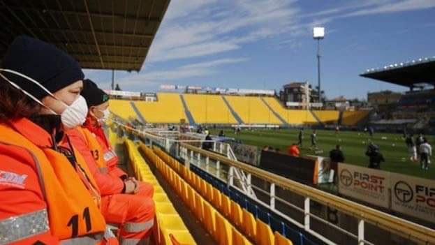 ކޮރޯނާ ވައިރަސްގެ ސަބަބުން އިޓަލީގައި ހުރިހާ ކުޅިވަރު ހަރަކާތްތައް ހުއްޓާލައިފި