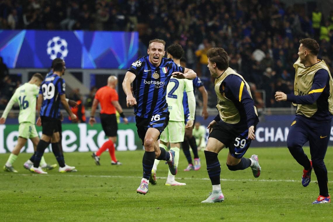 ކަޅި ނުޖަހައި ބަލަން ތިއްބާ އިންޓަ މިލާނުން ބާސެލޯނާގެ ހިތް ހަލާކުކޮށްލައިފި